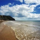 Gower - blue sky