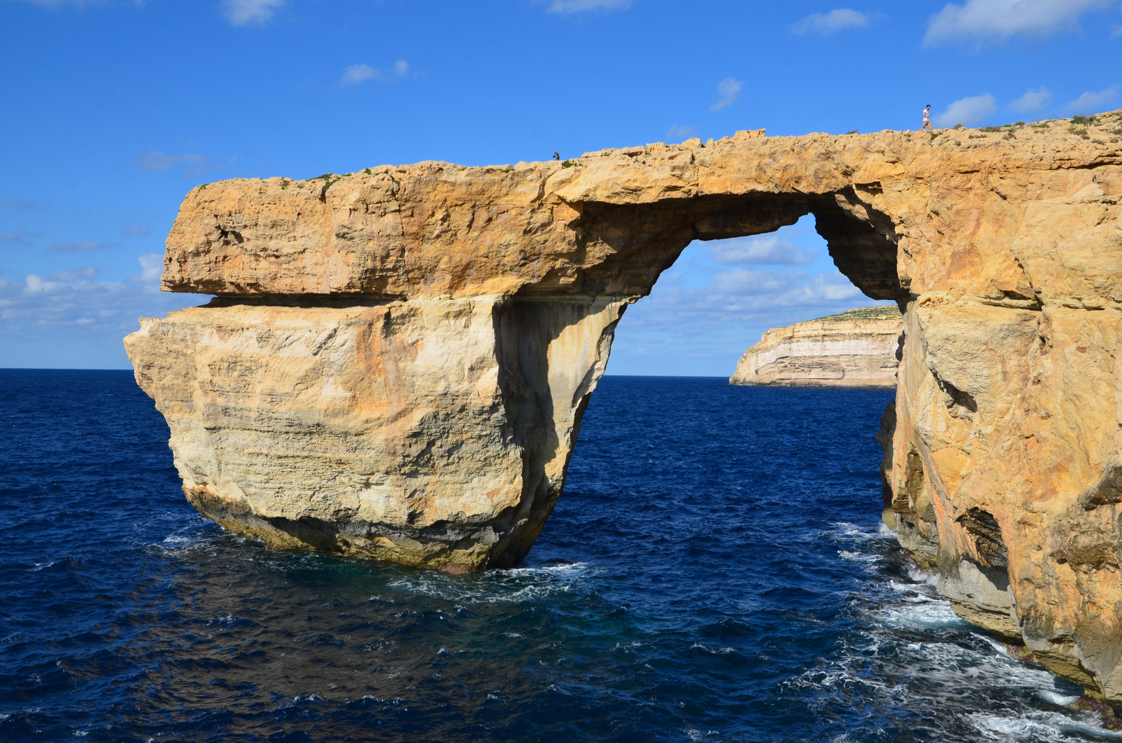 Gozo blaues Fenster