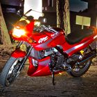 GPZ 500 bei Nacht