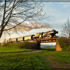 GR 52 im abendlichem Glint auf der Wipperliese