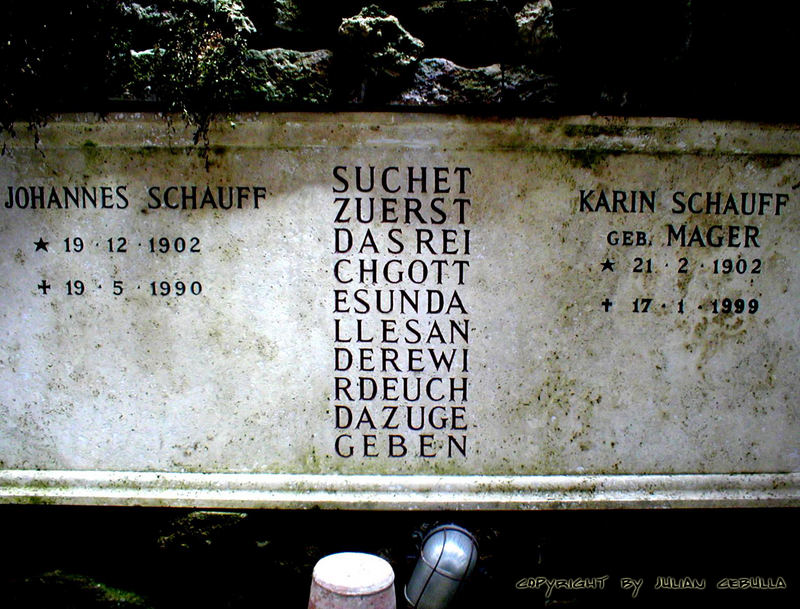 Grab auf dem deutschen Friedhof „Campo Santo Teutonico“ im Vatikan