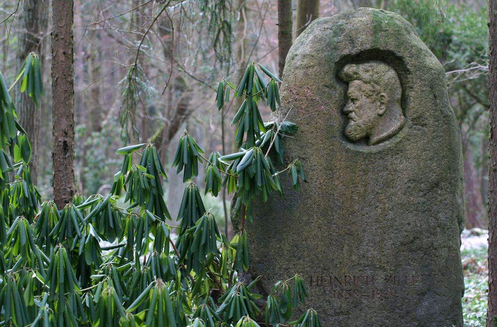 Grab von Heinrich Zille auf dem Südwestkirchhof Stahnsdorf 