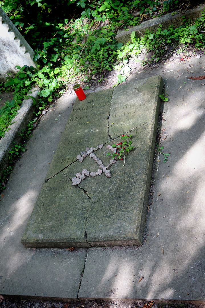 Grab von Karl Marx, Highgate, London