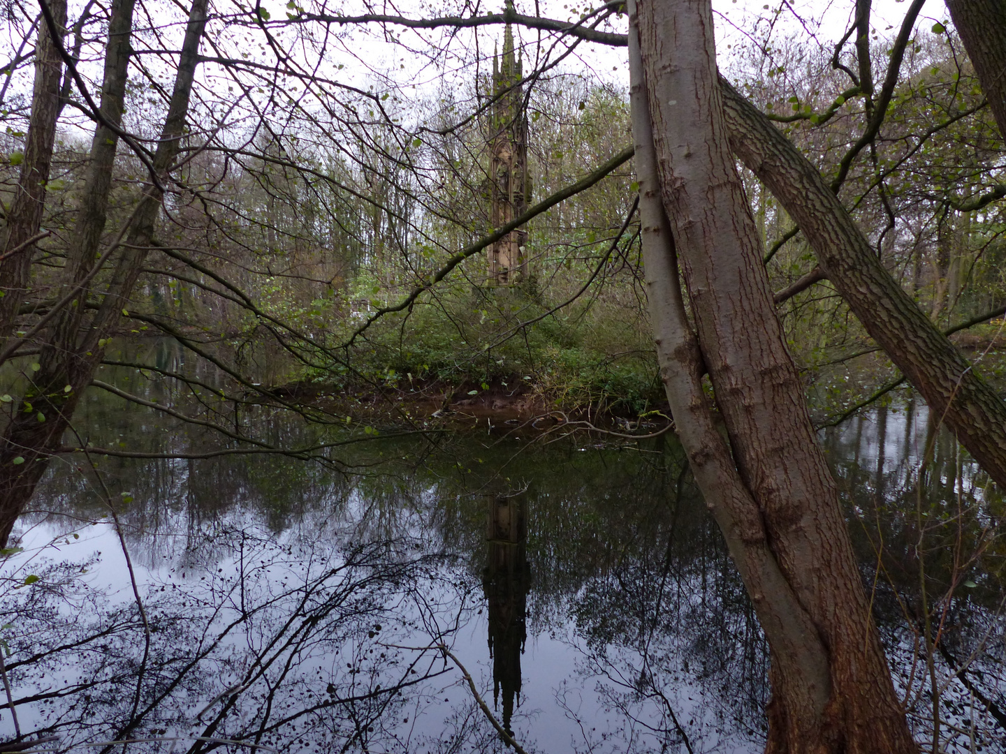 Grabdenkmalinsel Kleine Parsick