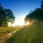 Graben beim Sonnenaufgang 2