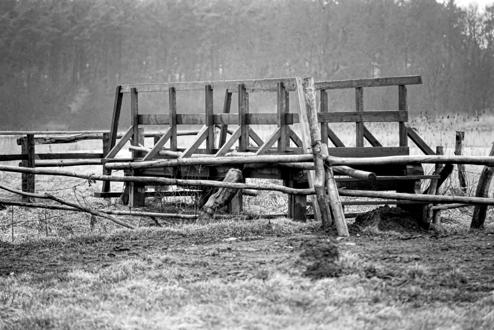 Grabenbrücke analog