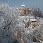 Grabkapelle auf dem Württemberg winterlich