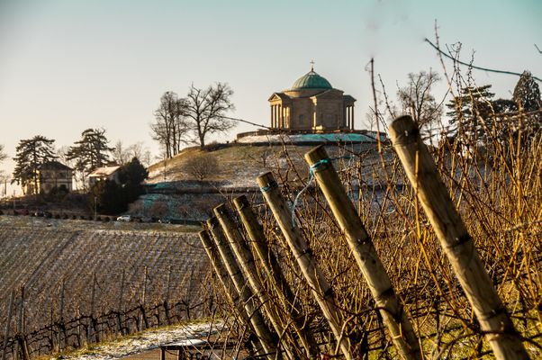 Grabkapelle im Januar 2025