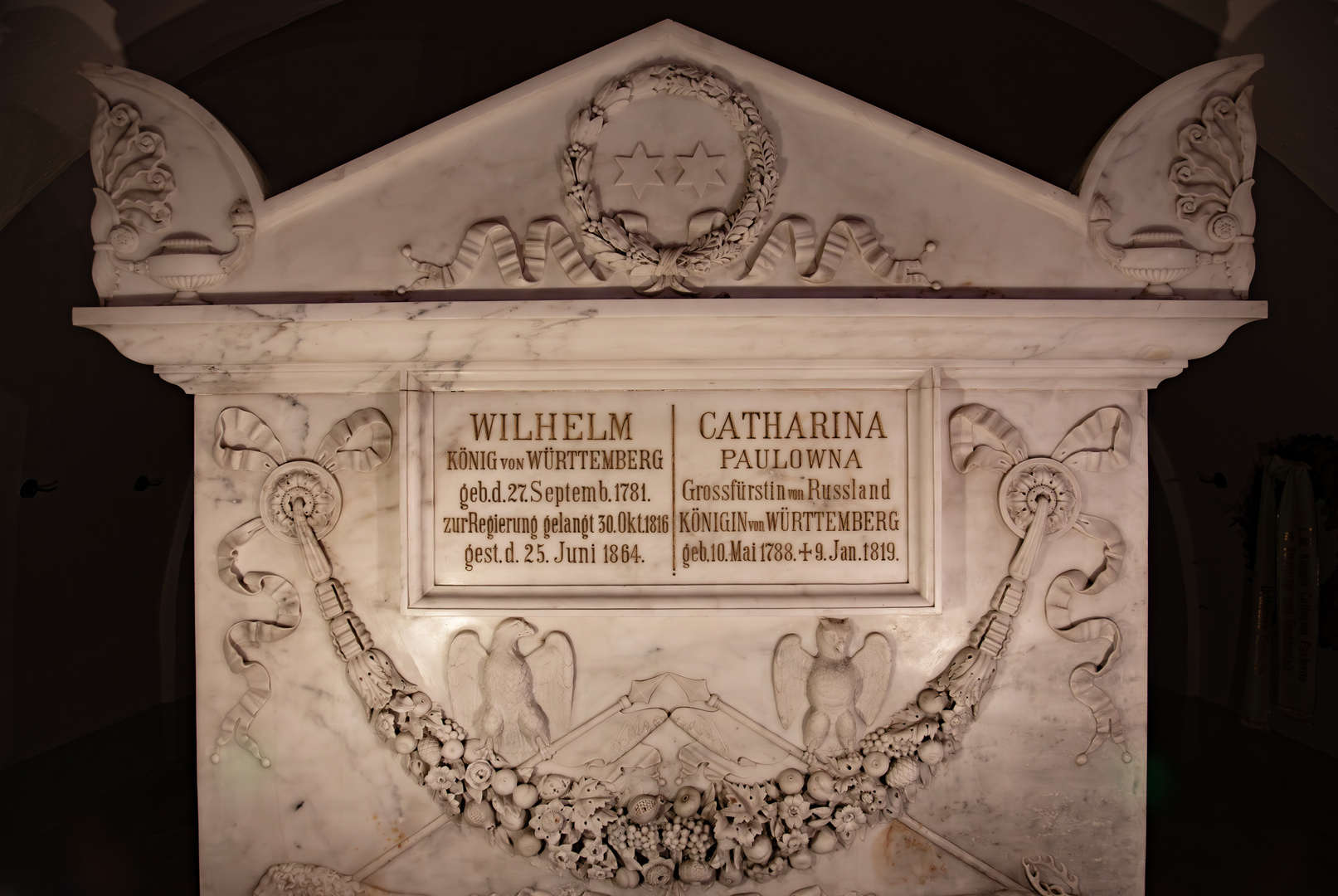 Grablege von König Wilhelm I. und Königin Katharina