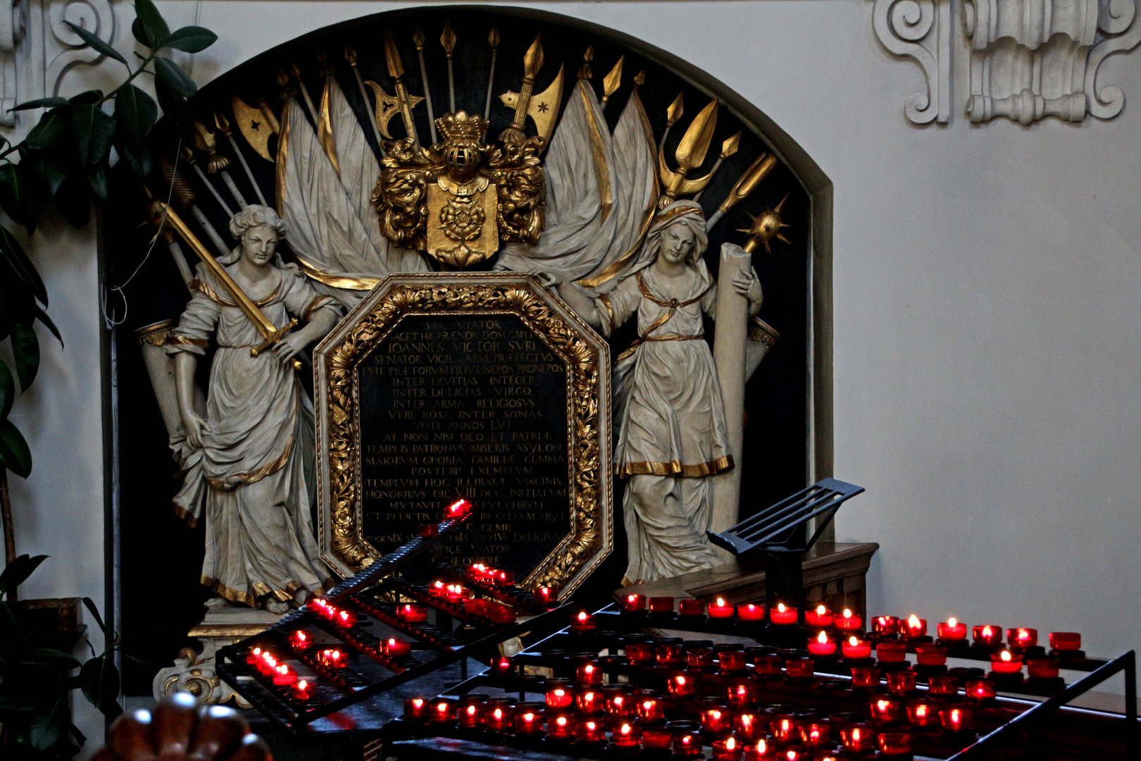 Grabmal in der Jesuitenkirche Solothurn