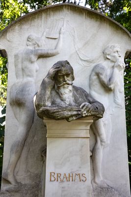 Grabmal von Johannes Brahms