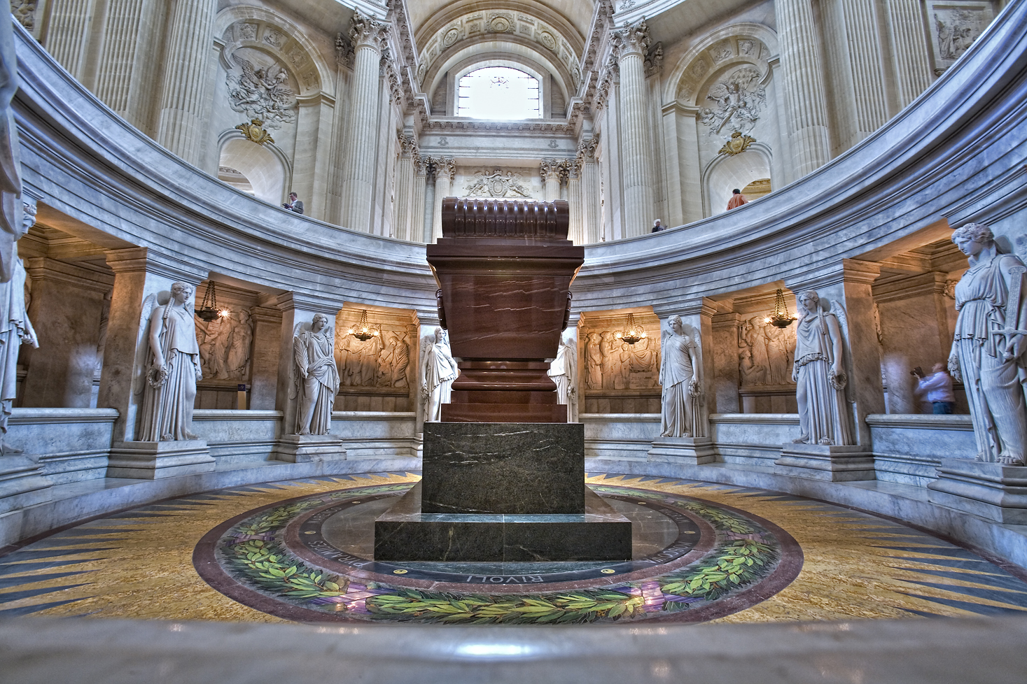 Grabstatte Fur Kaiser Napoleon I Foto Bild Paris World Panorama Bilder Auf Fotocommunity