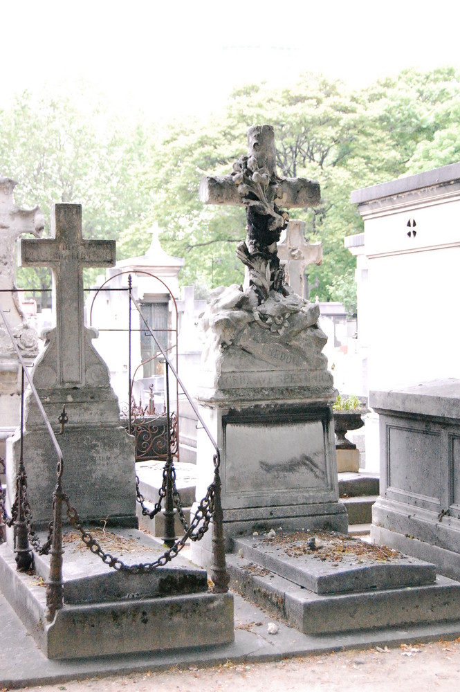 Grabstein am Cimetière du Montparnasse