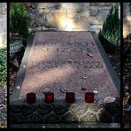 Grabsteine der Eltern der Geschwister, sowie eigenes Grab Friedrich Nietzsche