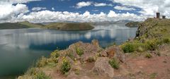 Grabtürme in Sillustani, Peru