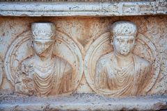 Grabtürme von Palmyra: Halbrelief (Archivaufnahme 2009)