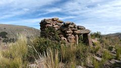 Grabturm am Titicaca-See in 3.850 m Höhe