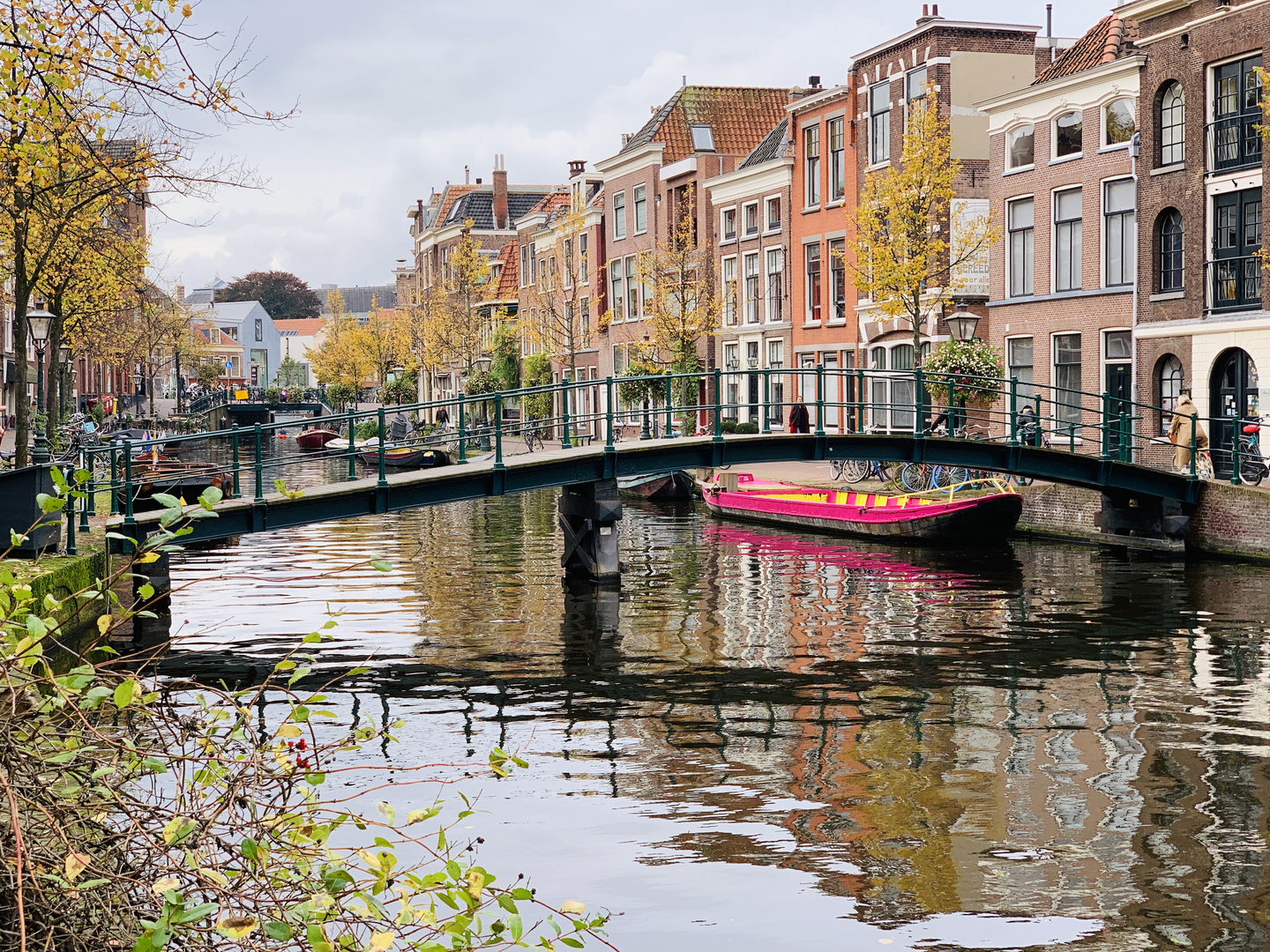 Gracht im Herbst 