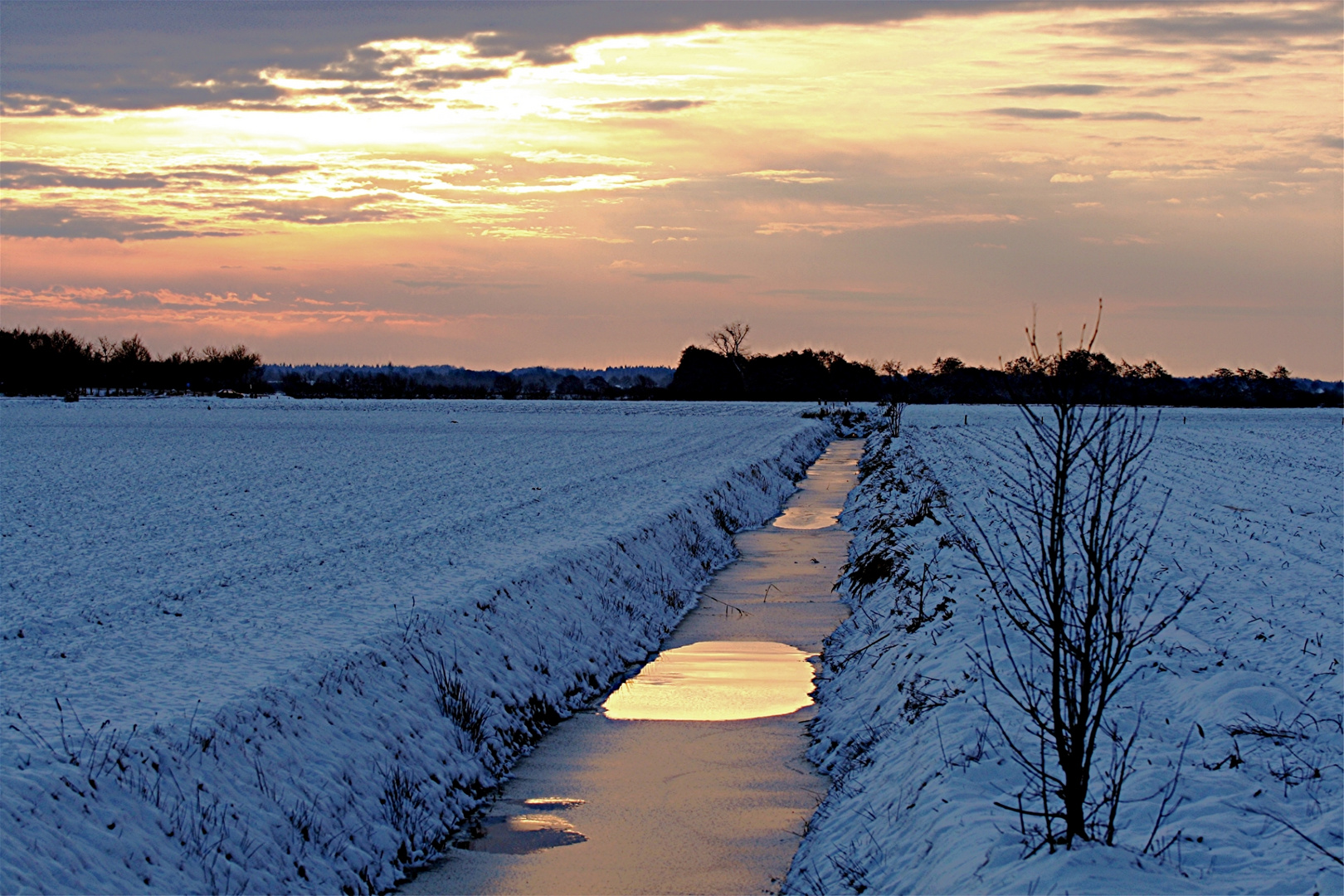 Gracht in Ostfriesland