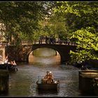 Gracht mit Boot