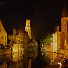 Gracht, Nacht, Brugge