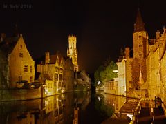 Gracht, Nacht, Brugge