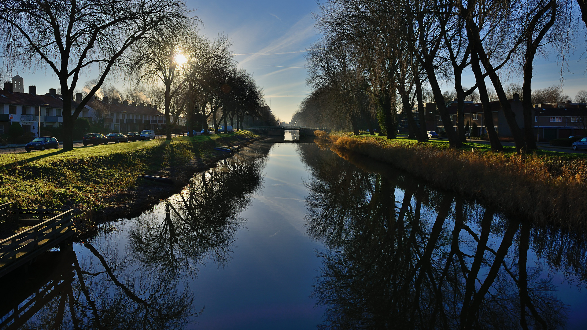 Grachten in Holland