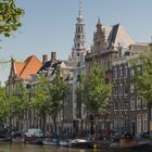 Grachtenansicht mit Zuiderkerk II - Amsterdam