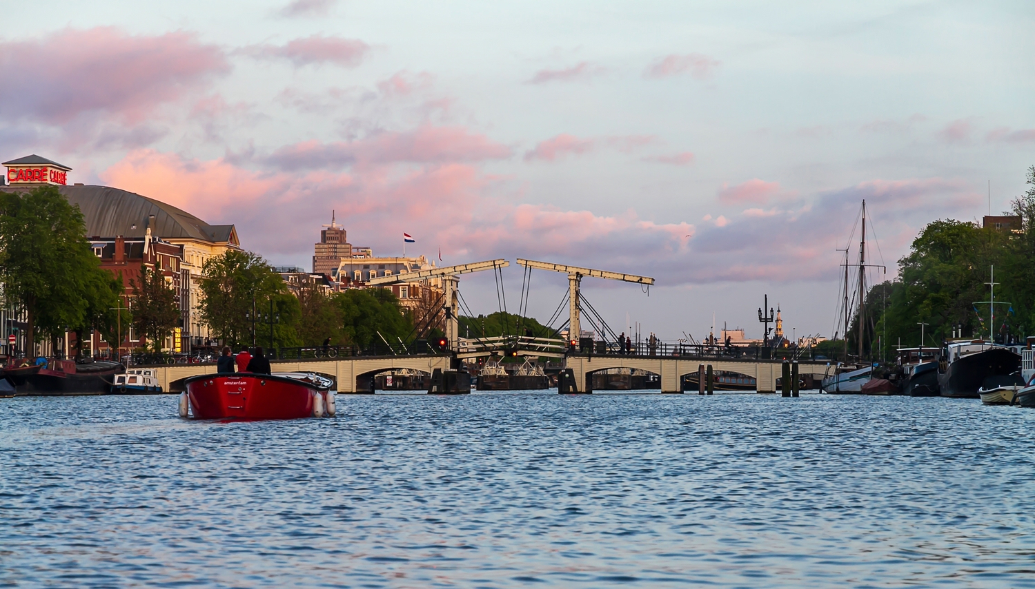 Grachtenfahrt Amsterdam