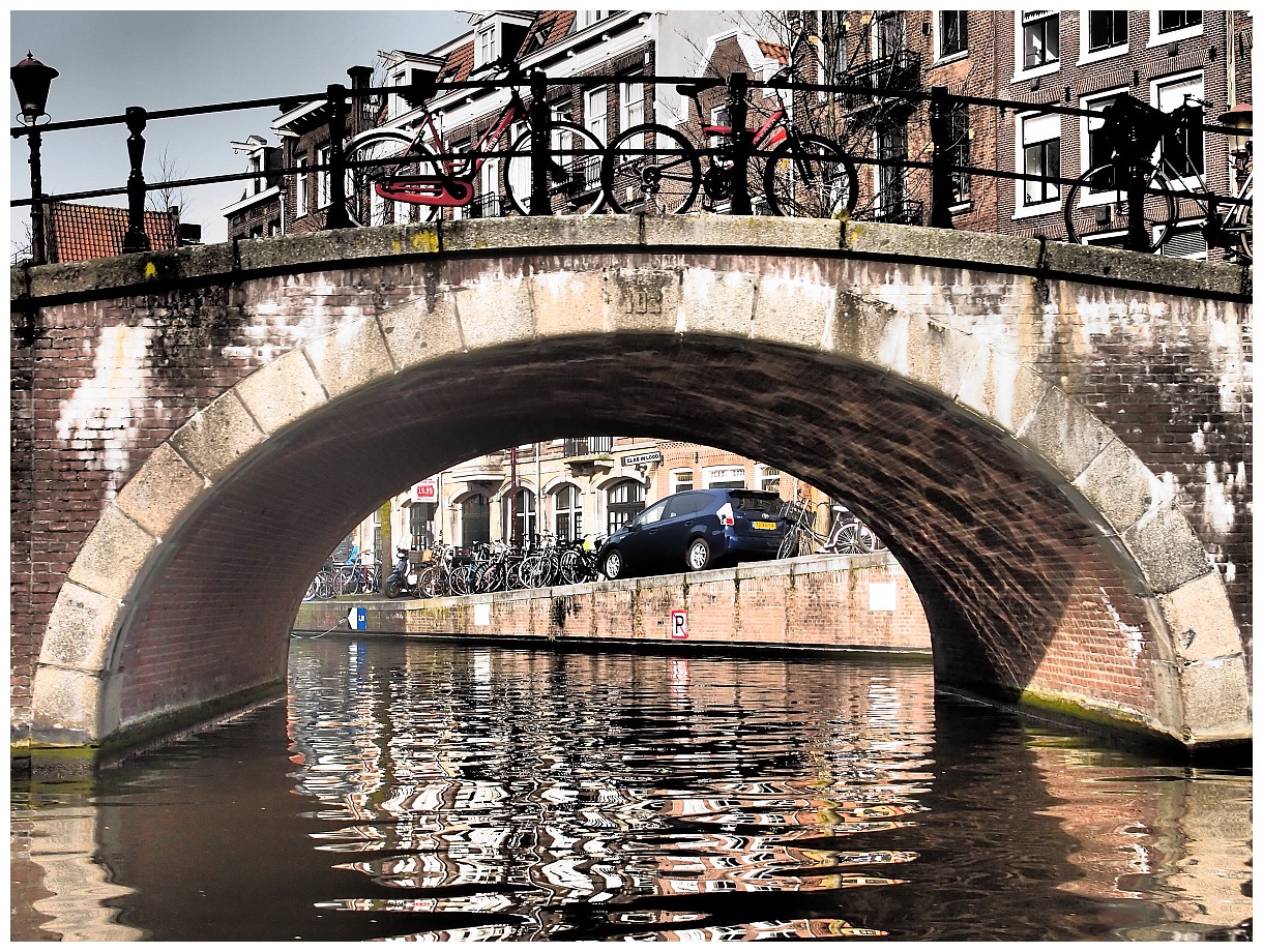 Grachtenfahrt durch Amsterdam