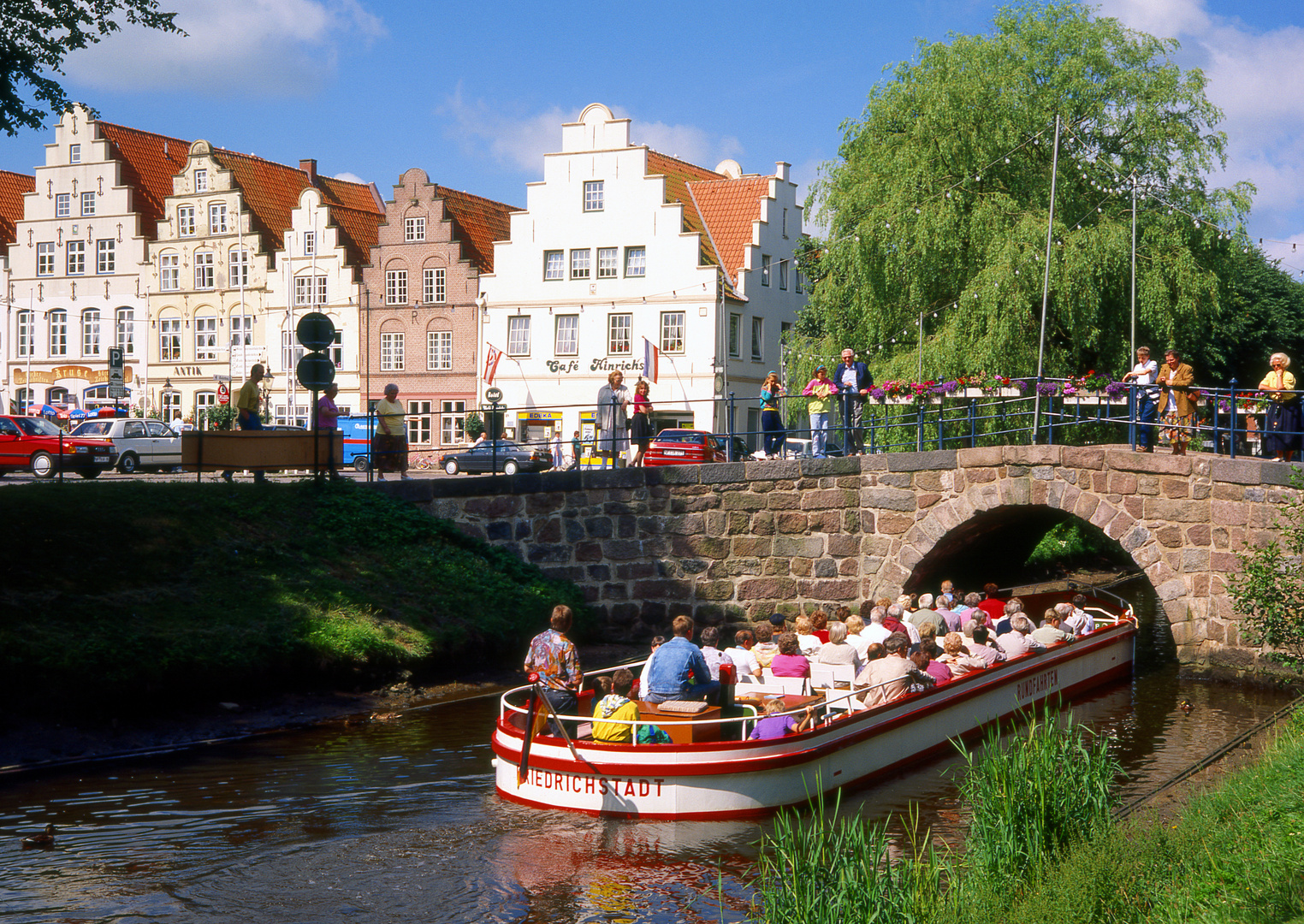 Grachtenfahrt durch Friedrichstadt Foto & Bild himmel, architektur