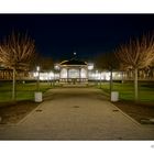 Gradiergarten am Abend