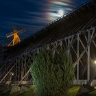 Gradierwerk im Mondschein