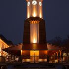 Gradierwerk mit Uhrenturm