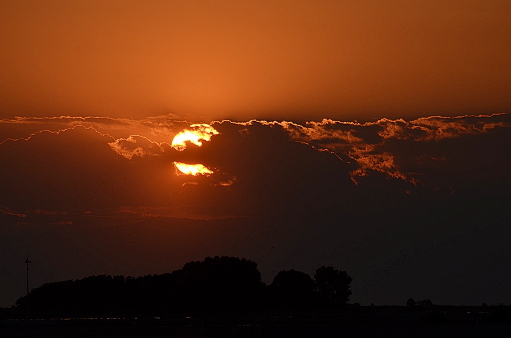 Grado /Italien,  Sonnenuntergang