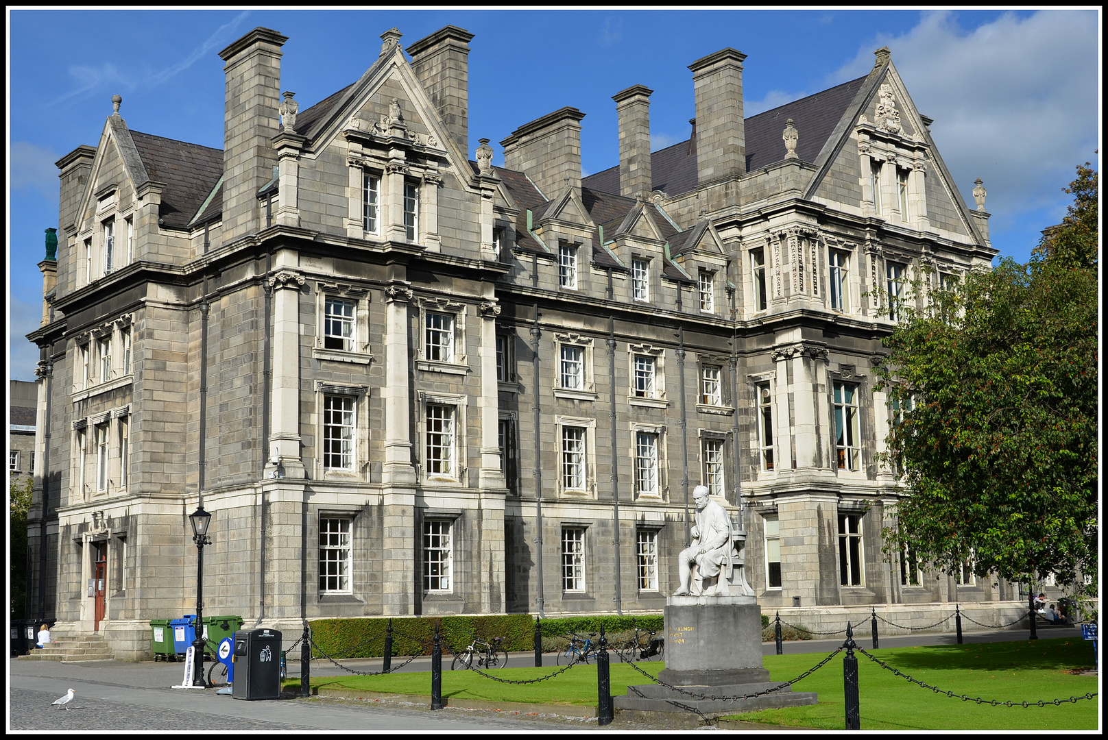 Graduates Memorial Building Trinity College Dublin Ireland Foto Graduates Memorial Building Trinity College Dublin Ireland Foto