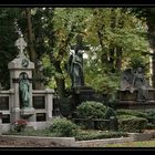 Gräber auf dem Melatenfriedhof in Köln