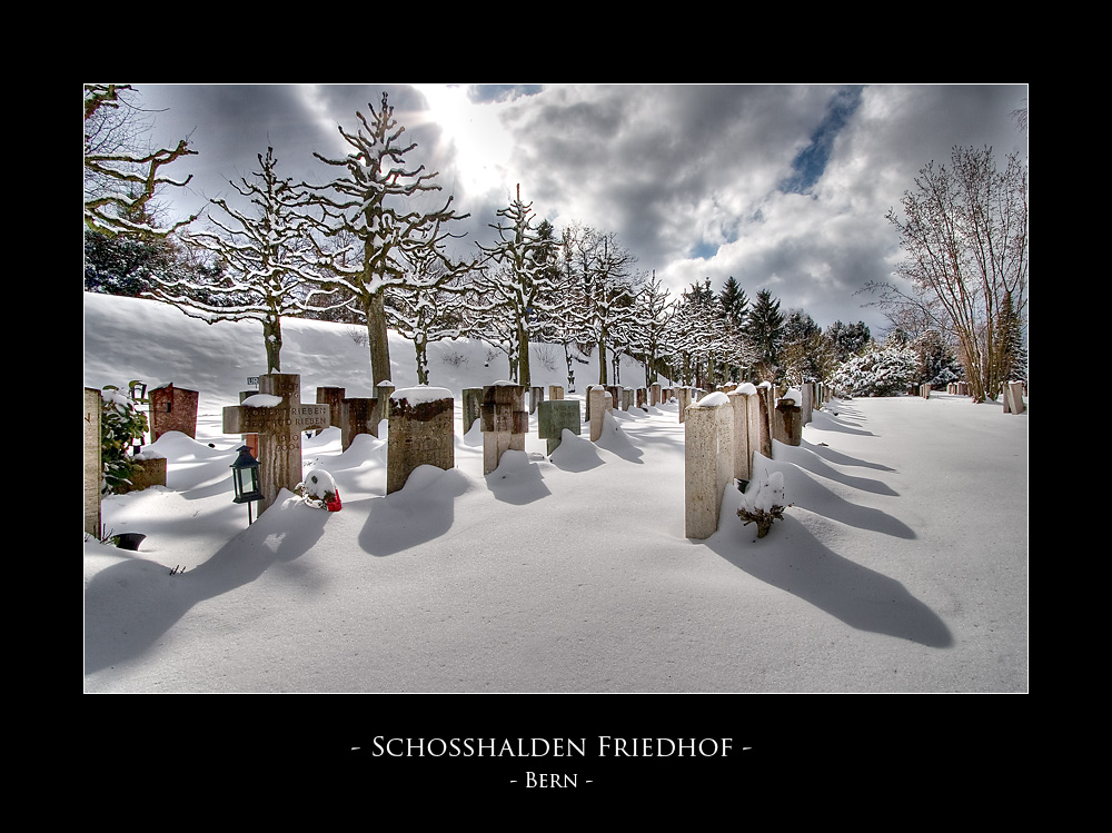 - Gräber im Schnee -