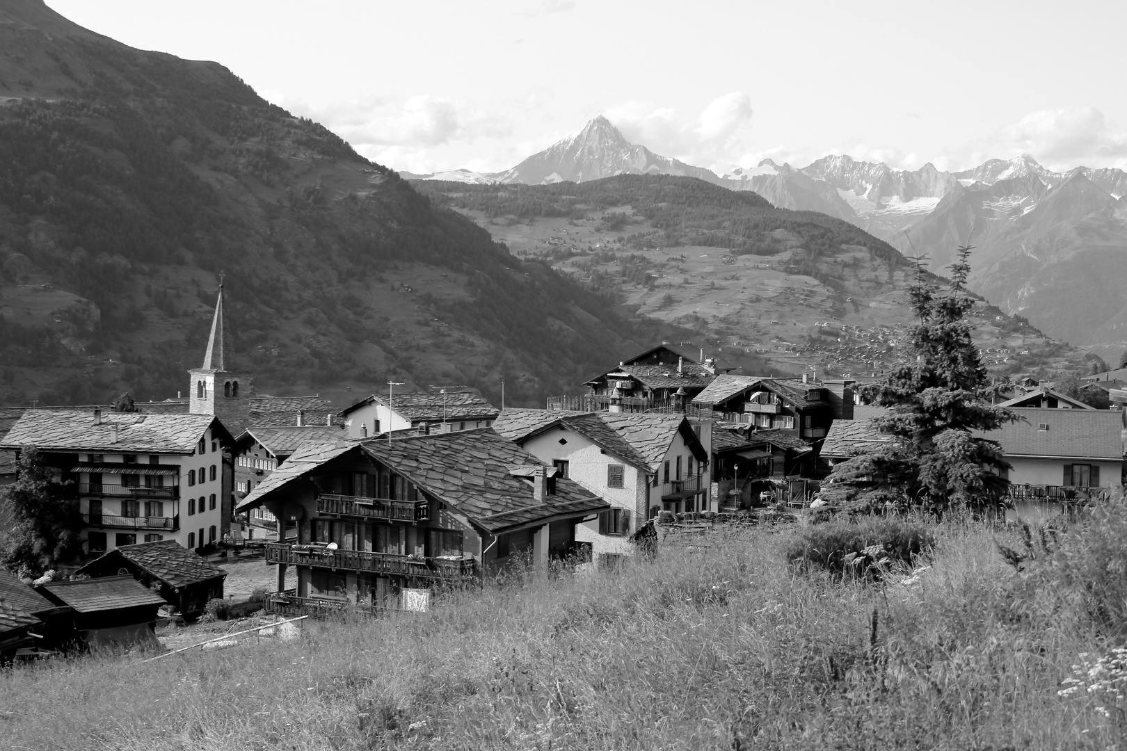 Grächen, Kanton Wallis, Schweiz