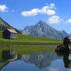 Gräppelensee mit Wildhauser Schafberg