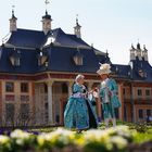 Graf und Gräfin im Schloss Pillnitz
