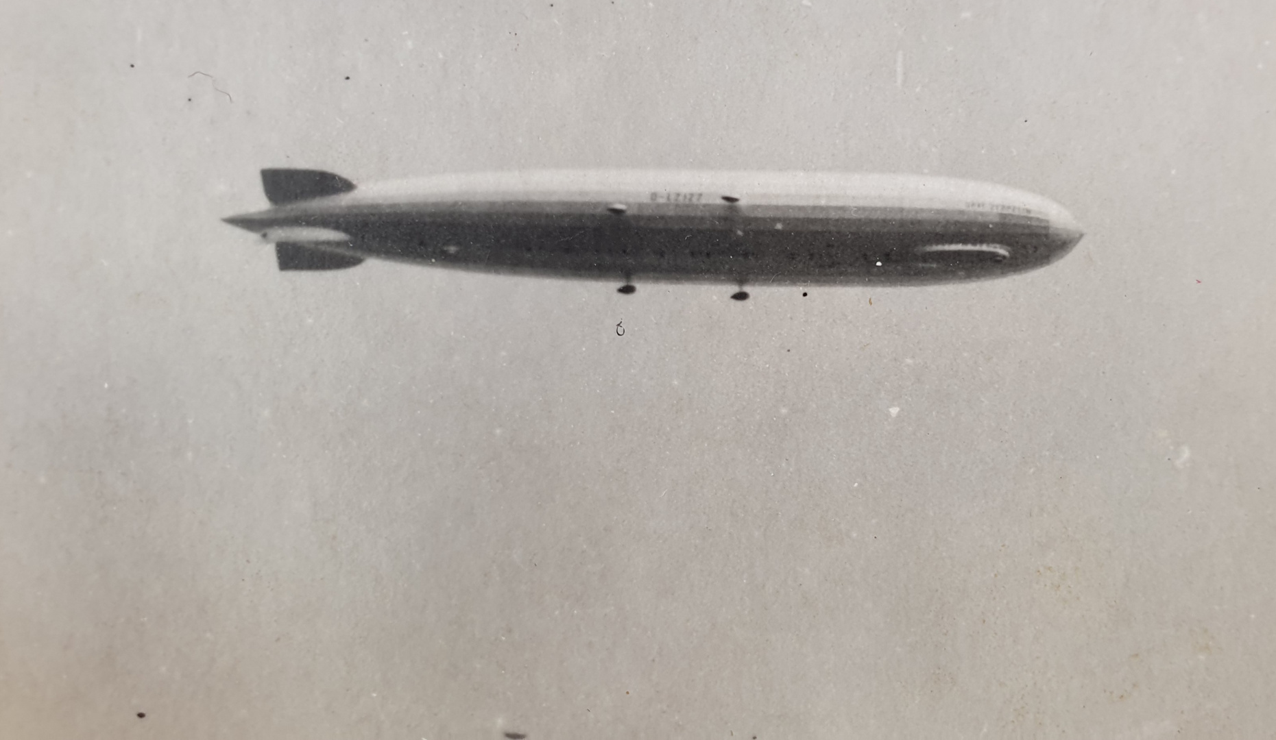 Graf Zeppelin D-LZ127  in den 20ern  in Bernau gesichtet