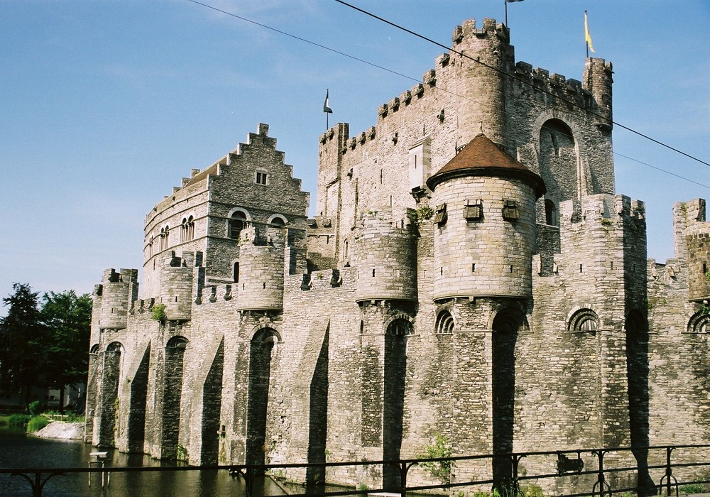 Grafenschloss (Gravensteen), Gent, Belgien