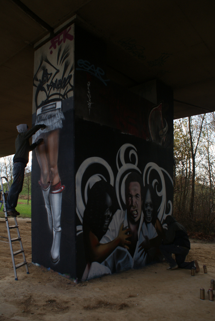 Graffeurs et graffities