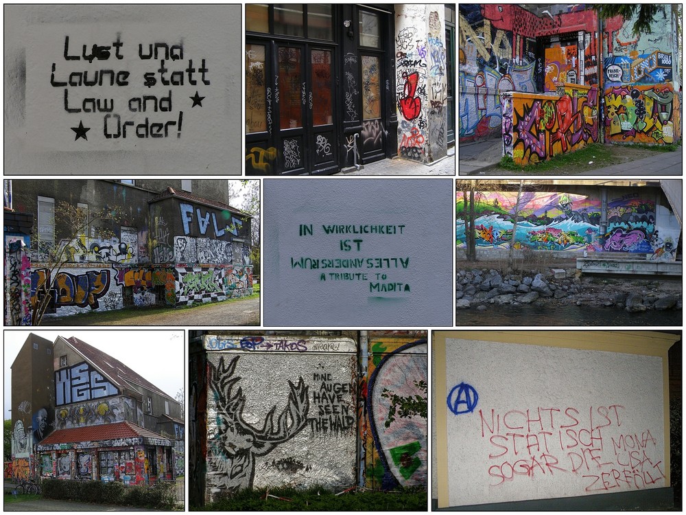 Graffiti allerorten