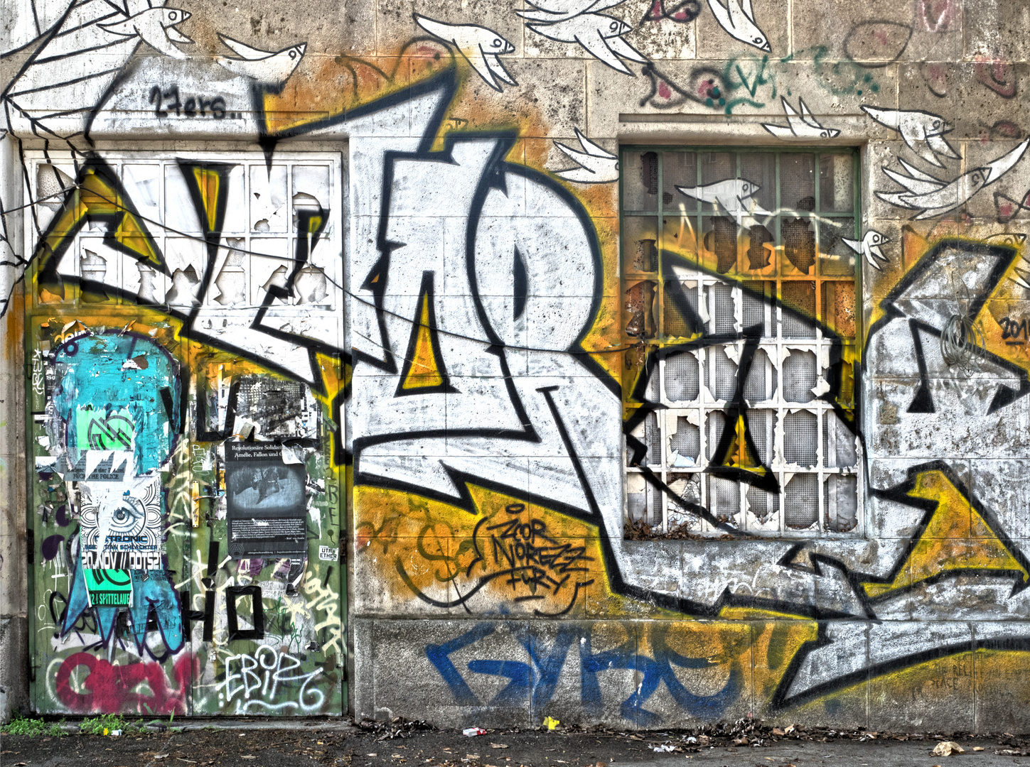 Graffiti am Donaukanal, Wien II