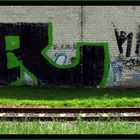 Graffiti am Gleis