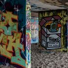 Graffiti am Hallenbad in Laboe Oktober 21