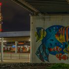 Graffiti am Hauptbahnhof Ludwigshafen
