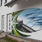 Graffiti am Haus von Dosensport